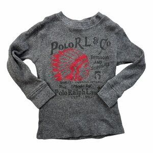 Vintage Polo Ralph Lauren & Co Kids Henley